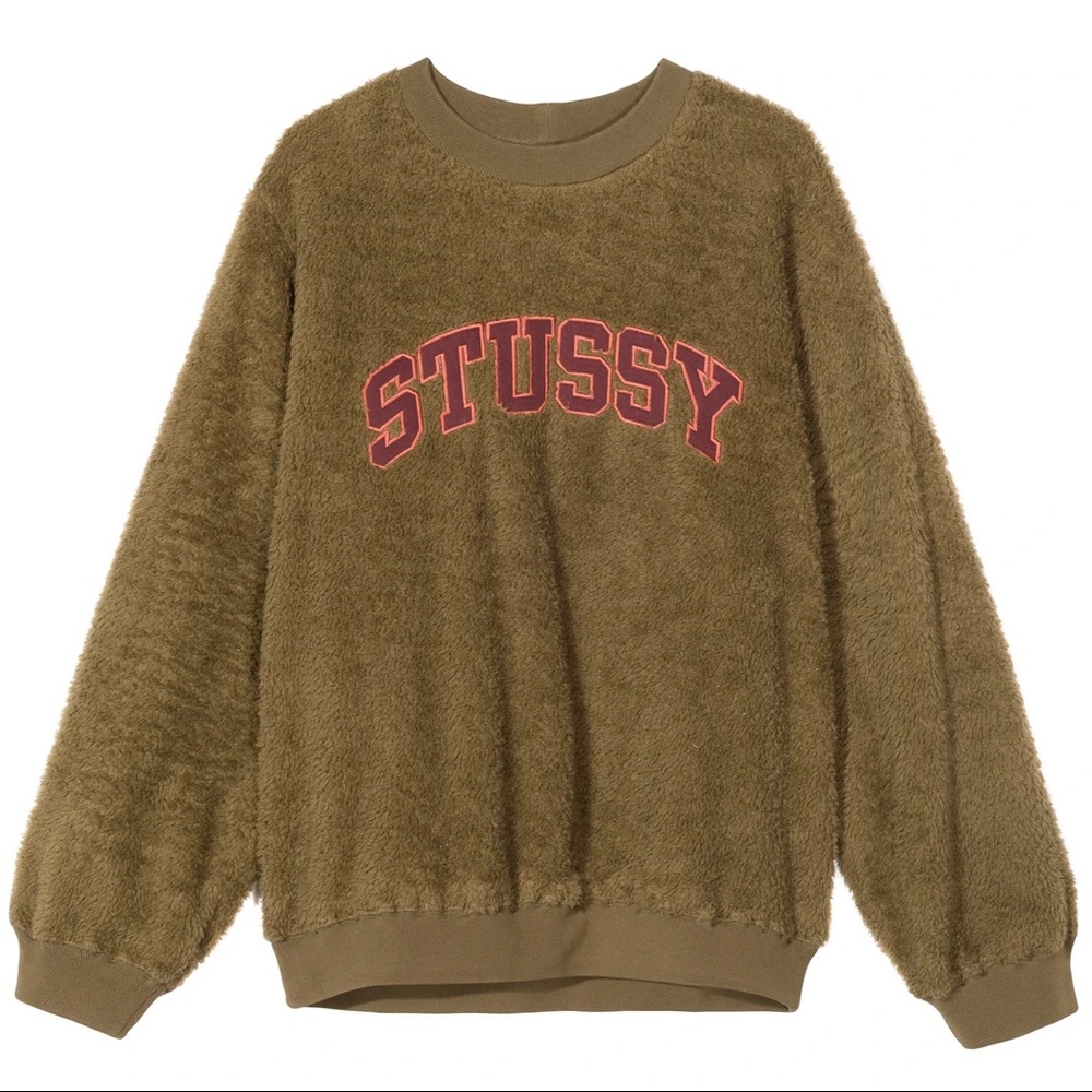 STUSSY PILAR SHERPA CREW